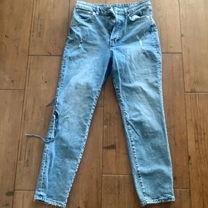 Ultra High Waist Mom Jeans